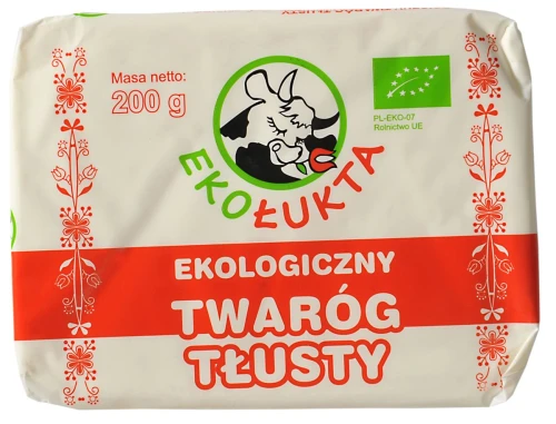 Twaróg Tłusty BIO 200 g Eko Łukta