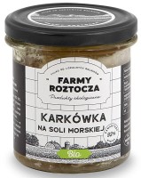 Karkówka na Soli Morskiej BIO 250 g Słoik Farmy Roztocza