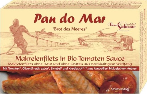 Makrela w BIO Sosie Pomidorowym 120 g Pan do Mar
