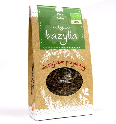 Bazylia BIO 25 g kartonik Dary Natury