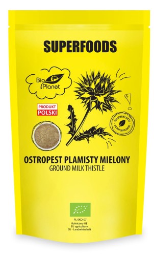 Ostropest Plamisty Mielony BIO 200 g Bio Planet
