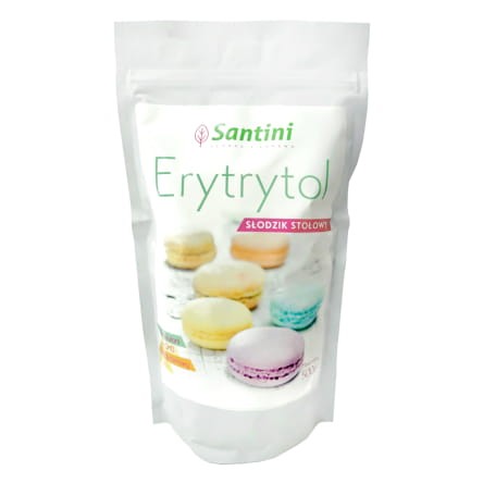 Erytrytol Francuski Bezglutenowy 500 g Santini