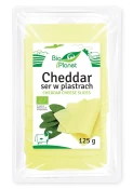 Ser Cheddar Plastry BIO 125 g Bio Planet