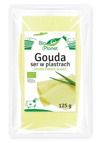 Ser Gouda Plastry BIO 125 g Bio Planet