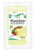 Ser Maasdam Plastry BIO 125 g Bio Planet