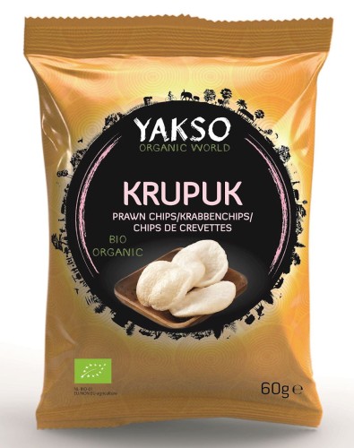 Prażynki Krewetkowe BIO 60 g Yakso