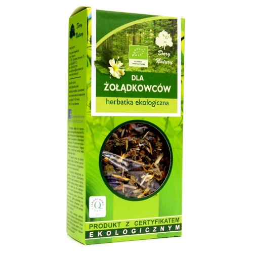 Herbatka dla Żołądkowców BIO 50 g Dary Natury