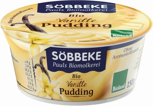 Pudding Waniliowy BIO 150 g Sobbeke