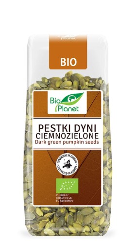 Pestki Dyni Ciemnozielone Europejskie BIO 150 g Bio Planet