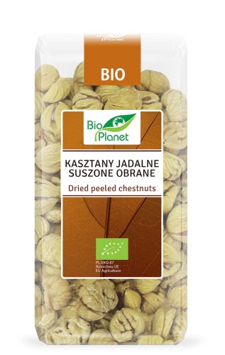 Kasztany Jadalne Suszone Obrane BIO 400 g Bio Planet