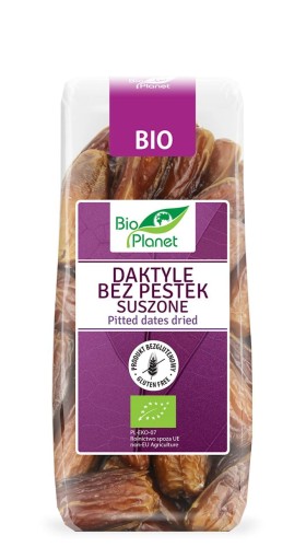 Daktyle Bez Pestek Suszone Bezglutenowe BIO 150 g Bio Planet