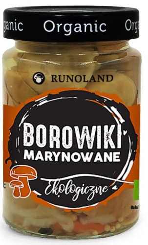 Grzyby Borowik Marynowany BIO 300 g Runoland