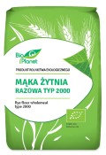Mąka Żytnia Razowa Typ 2000 BIO 1 kg Bio Planet