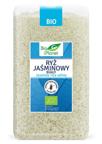 Ryż Jaśminowy Biały Bezglutenowy BIO 1 kg Bio Planet