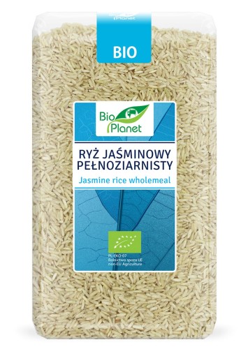 Ryż Jaśminowy Pełnoziarnisty BIO 1 kg Bio Planet