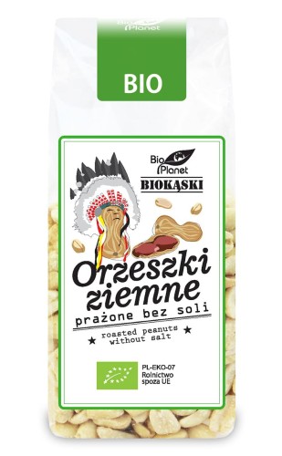 Orzechy Ziemne Prażone bez soli BIO 150 g Bio Planet