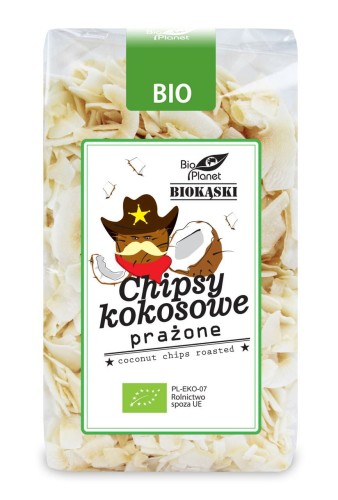 Chipsy Kokosowe Prażone BIO 150 g Bio Planet