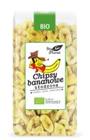 Chipsy Bananowe Słodzone BIO 350 g Bio Planet