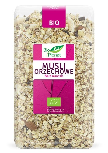 Musli Orzechowe BIO 600 g Bio Planet