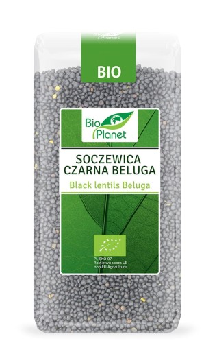 Soczewica Czarna Beluga BIO 400 g Bio Planet