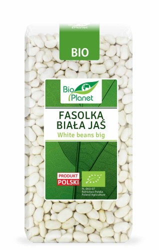 Fasolka Biała Jaś BIO 400 g  Bio Planet