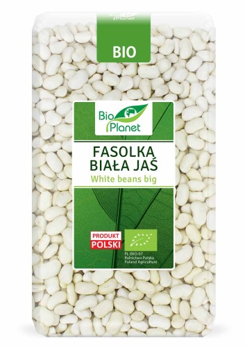 Fasolka Biała Jaś BIO 1 kg  Bio Planet