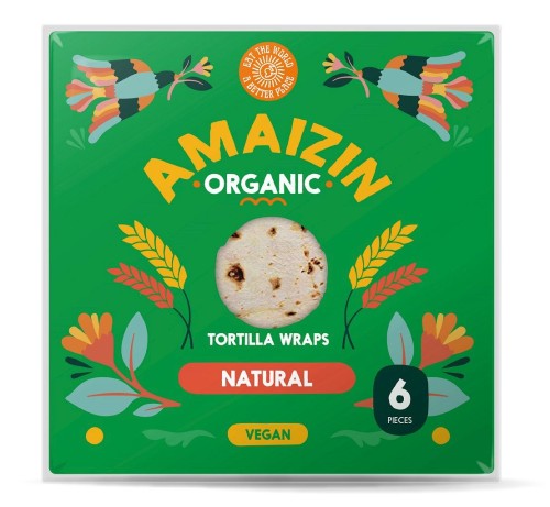 Tortilla Wraps BIO 240 g Amaizin