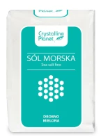Sól Morska Drobno Mielona 600 g Crystalline Planet