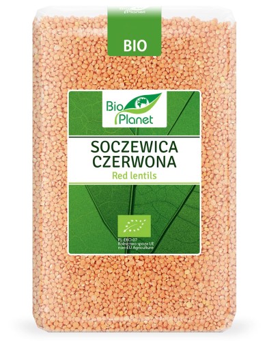Soczewica Czerwona BIO 2 kg Bio Planet