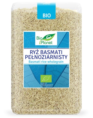 Ryż Basmati Pełnoziarnisty BIO 2 kg Bio Planet