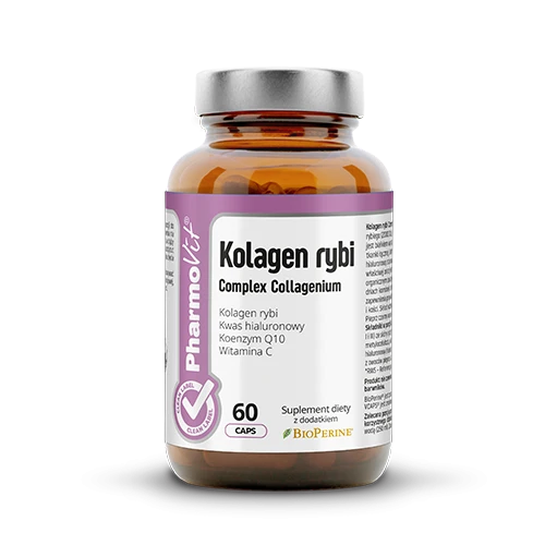 Kolagen Rybi Complex Bezglutenowy 60 kapsułek (38,76 g) Pharmovit