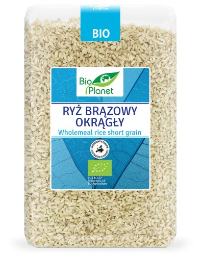 Ryż Brązowy Okrągły BIO 2 kg Bio Planet