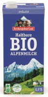 Mleko Alpejskie UHT (min. 3,5 % tłuszczu) BIO 1 litr Berchtesgadener Land