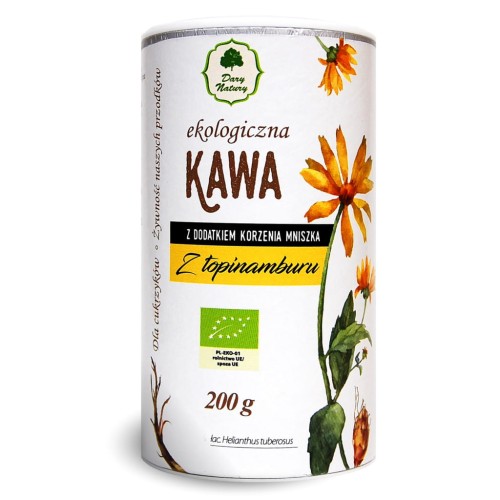 Kawa z Topinamburu BIO 200 g Dary Natury