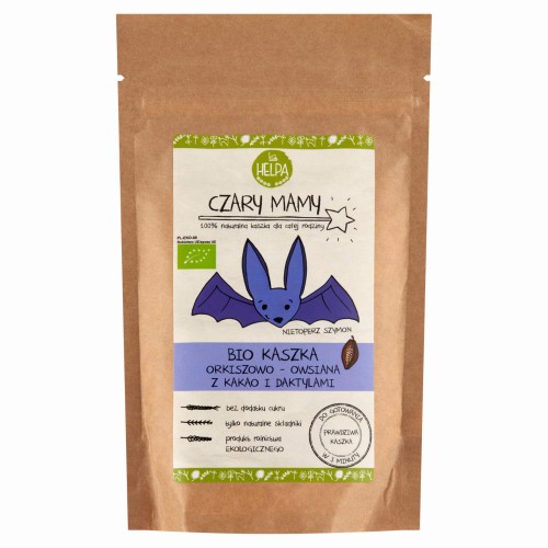 Kaszka Orkiszowo Owsiana z Kakao i Daktylami BIO 200 g Czary Mary Helpa