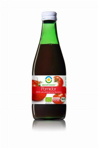 Sok Pomidorowy NFC Bezglutenowy BIO 300 ml Bio Food