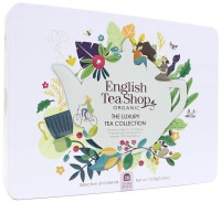 Zestaw Herbat i Herbatek Luksusowych BIO w Puszce (The Luxury - 6 Smaków) (36 x 2,04 g) 73,5 g English Tea Shop Organic