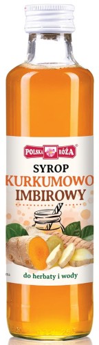 Syrop Kurkumowo - Imbirowy 250 ml Polska Róża
