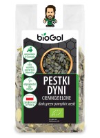 Pestki Dyni Ciemnozielone (Uprawiane w Europie) BIO 150 g Biogol
