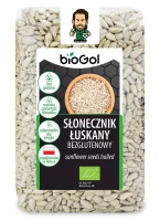 Słonecznik Łuskany Bezglutenowy BIO 350 g Biogol