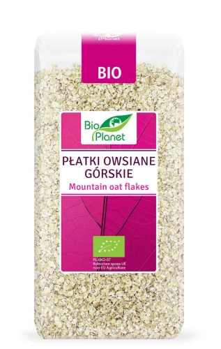 Płatki Owsiane Górskie BIO 300 g Bio Planet