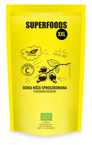 Dzika Róża Sproszkowana BIO 500 g Bio Planet