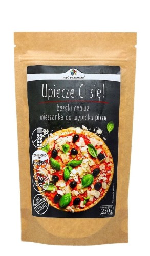 Mieszanka do Wypieku Pizzy Bezglutenowa 250 g Pięć Przemian
