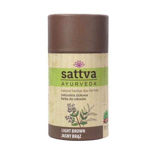 Henna Jasny Brąz EKO 150 g Sattva