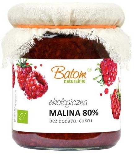 Malina 80% bez cukru BIO 270 g Batom