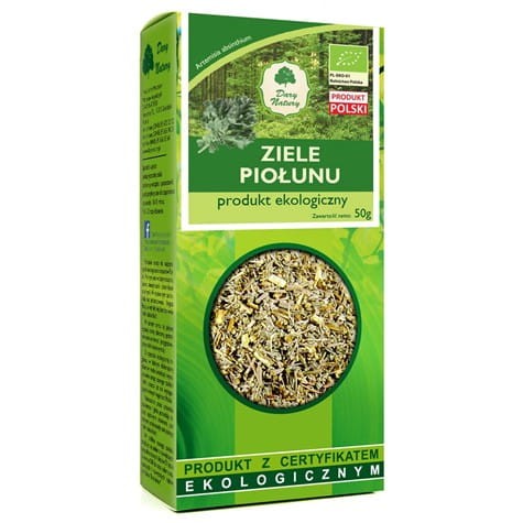Herbatka Ziele Piołuniu BIO 50 g Dary natury