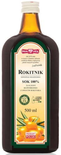 Sok z Rokitnika NFC 500 ml Polska Róża