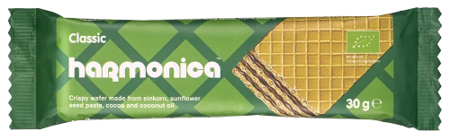 Wafelek z Samopszy z Kremem Mleczno - Kakaowym BIO 30 g Harmonica