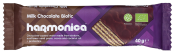 Wafelek z Samopszy z Kremem Mleczno - Kakaowym w Polewie z Mlecznej Czekolady z Probiotykami BIO 40 g Harmonica