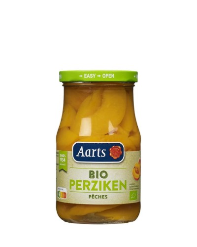 Brzoskwinie Plastry w Lekkim Syropie BIO 350 g (190 g) Aarts